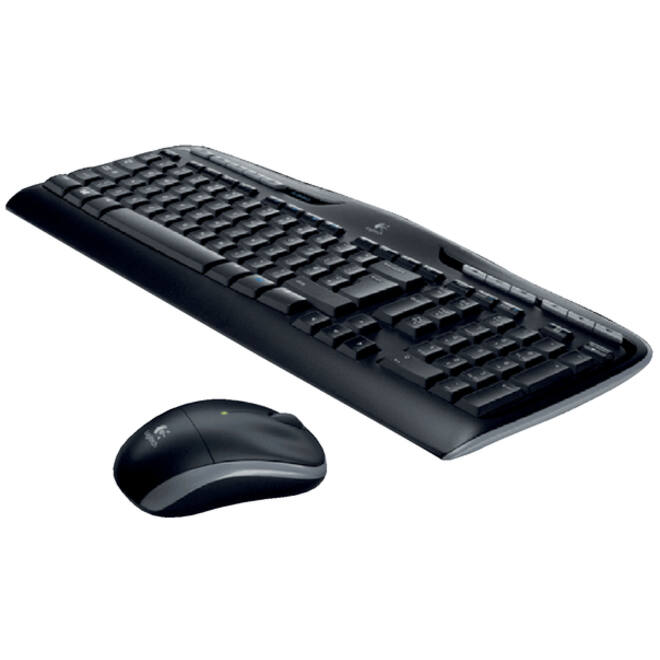 Toetsenbord Logitech MK330 Qwerty +muis zwart