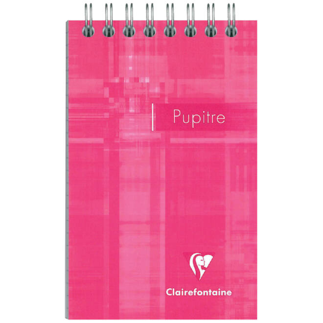 Notitieboek Clairefontaine Puptire 75x120mm spiraal lijn
