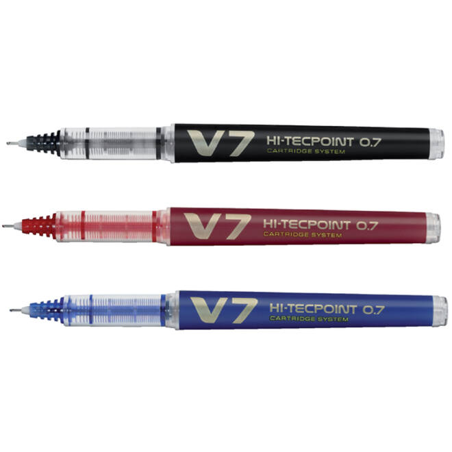 Rollerpen PILOT Begreen Hi-Tecpoint V7 medium zwart