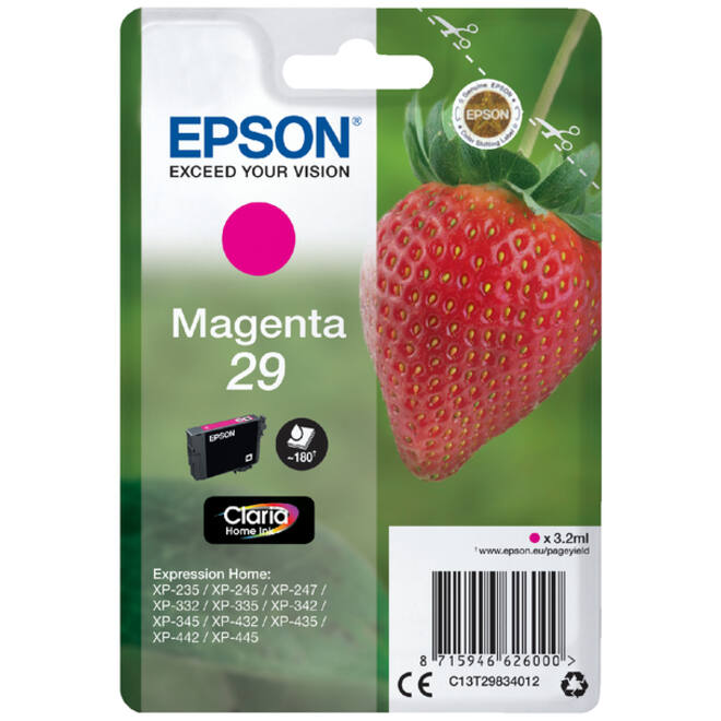 Inktcartridge Epson 29 T2983 rood