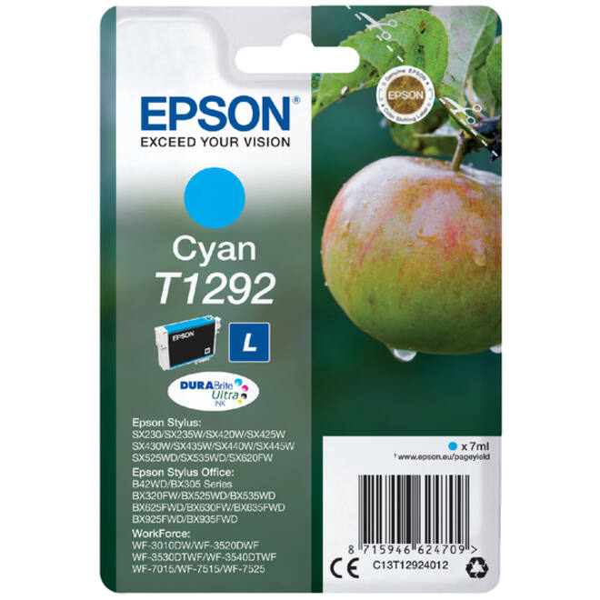 Inktcartridge Epson T1292 blauw