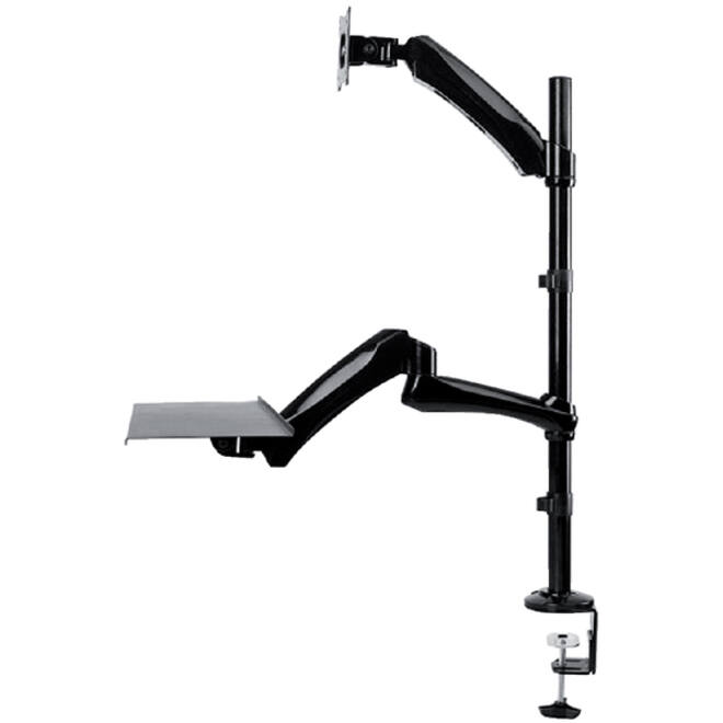 PC arm Neomounts D500 10-27" werkplek zwart