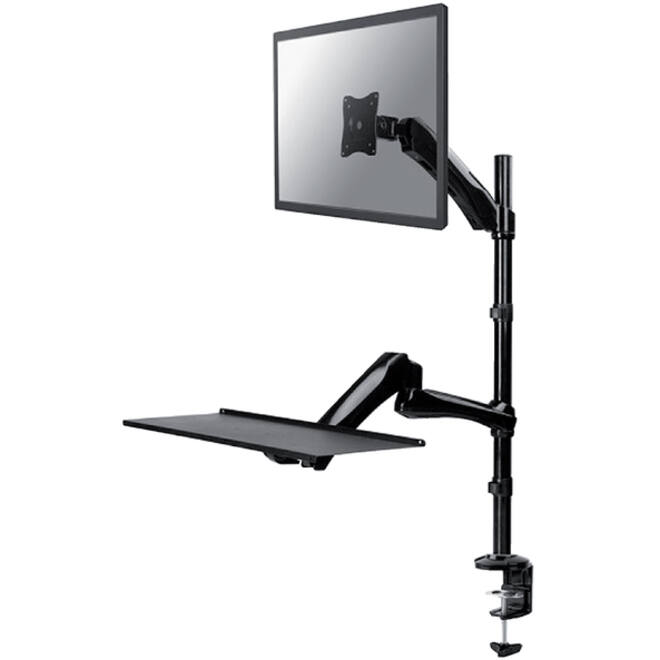 PC arm Neomounts D500 10-27" werkplek zwart
