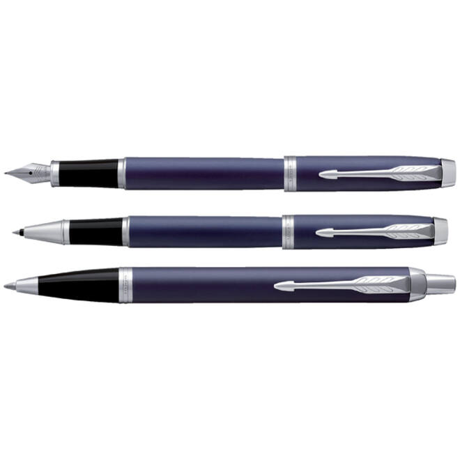 Rollerpen Parker IM blue CT fijn