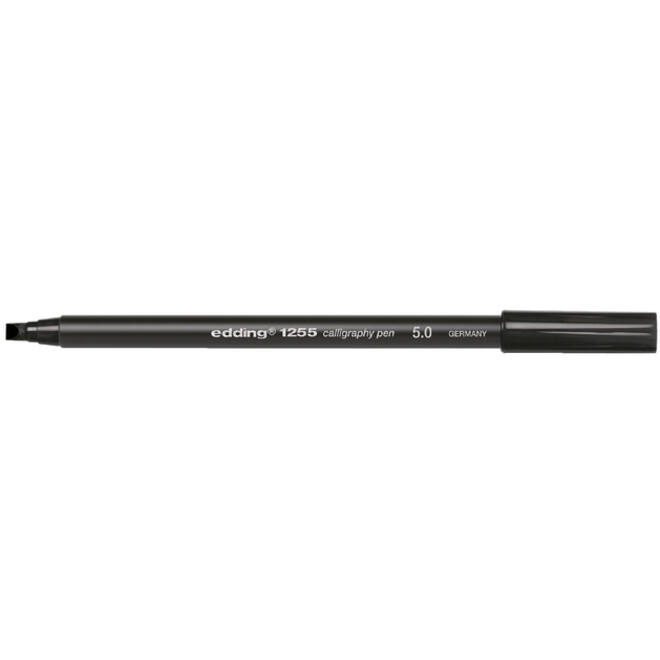 Kalligrafiepen edding 1255 5.0mm zwart