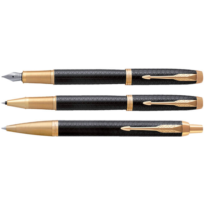 Rollerpen Parker IM Premium black GT fijn