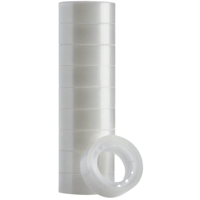 Plakband Quantore 15mmx10m transparant