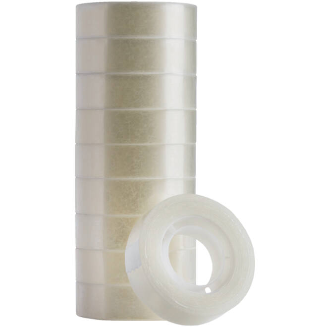 Plakband Quantore 15mmx33m transparant