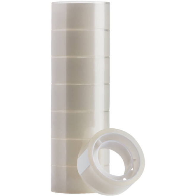 Plakband Quantore 19mmx10m transparant