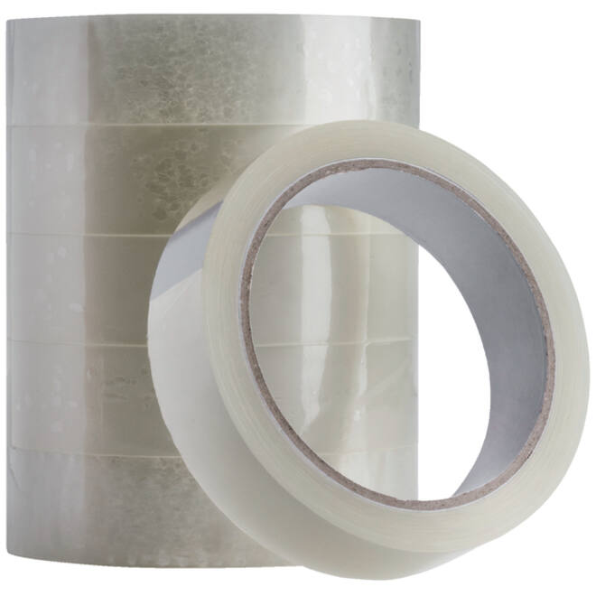 Plakband Quantore 25mmx66m transparant