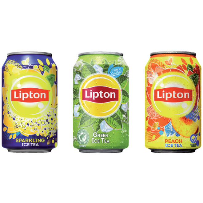 Frisdrank Lipton Ice Tea sparkling blik 330ml