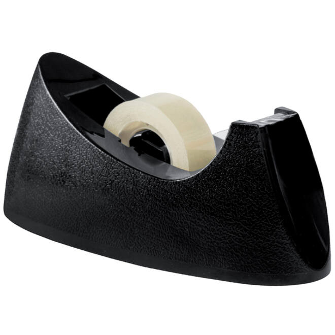 Plakbandhouder Quantore zwart 33m