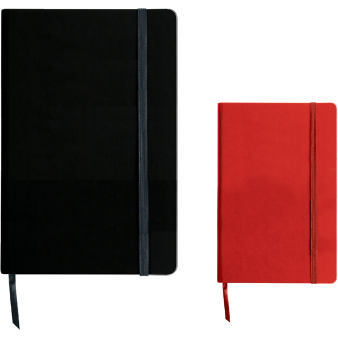Notitieboek Quantore A5 lijn 192blz 80gr zwart