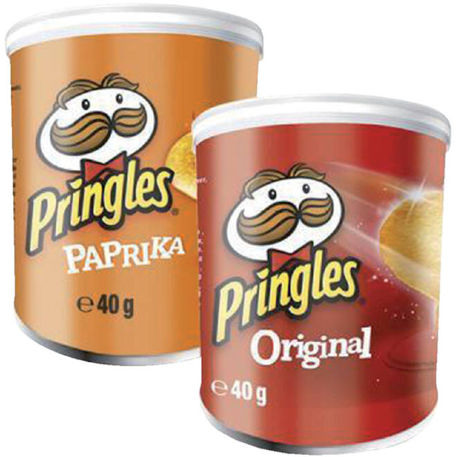 Chips pringles paprika 40 gram