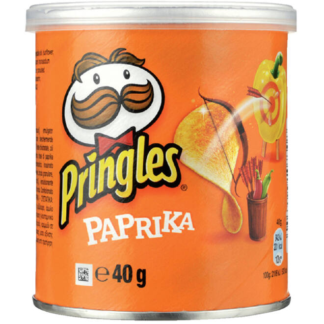 Chips pringles paprika 40 gram