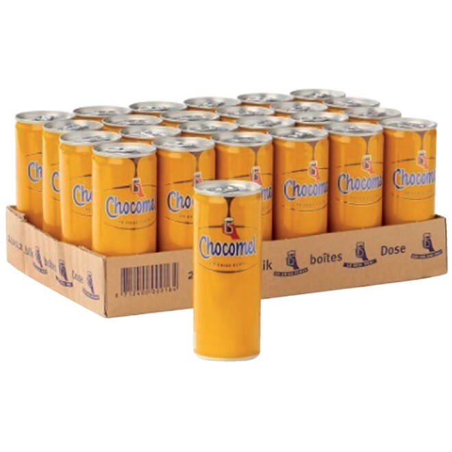 Chocolademelk Chocomel blik 250ml
