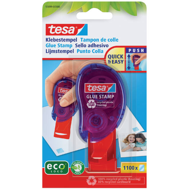 Lijmstempel tesa® transparant