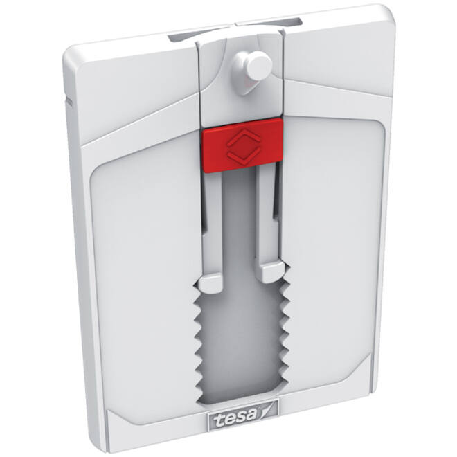 Klevende spijker tesa® behang en pleisterwerk 2kg verstelbaar wit 2 stuks