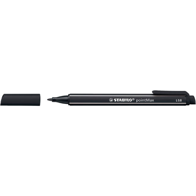 Viltstift STABILO pointMax 488/46 zwart