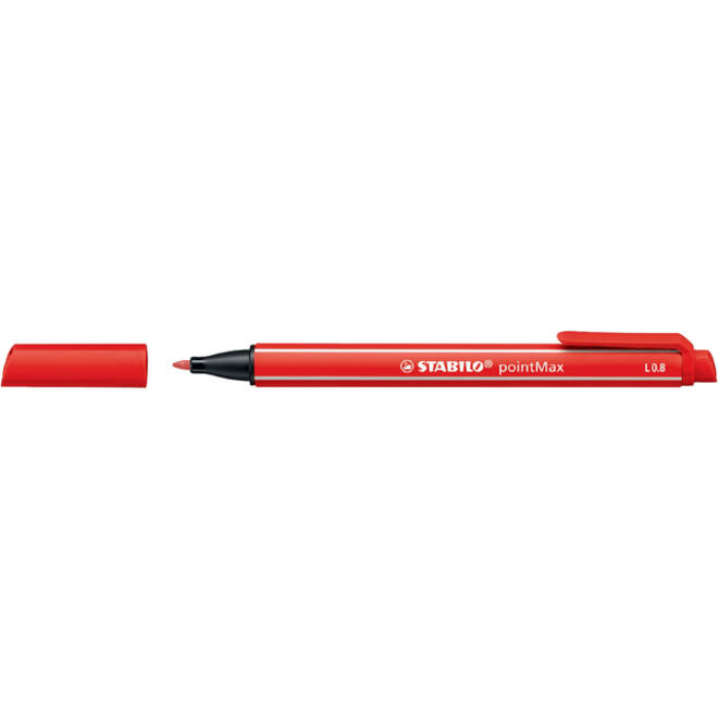 Viltstift STABILO pointMax 488/48 karmijnrood