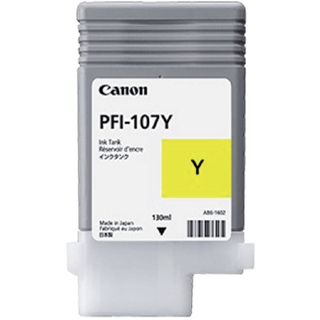 Inktcartridge Canon PFI-107 geel