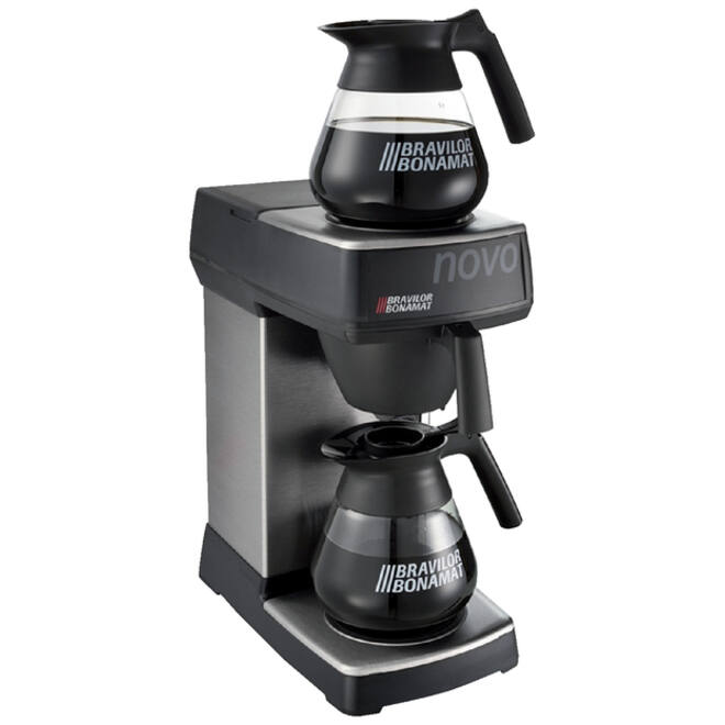 Koffiezetapparaat Bravilor Novo inclusief glazen kan
