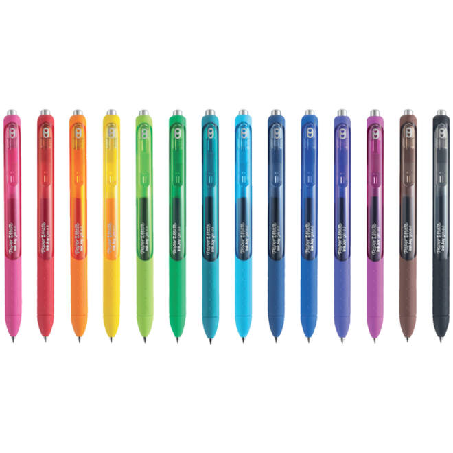 Gelschrijver Paper Mate Inkjoy medium zwart