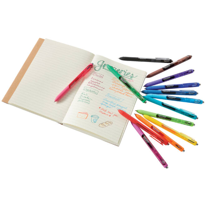 Gelschrijver Paper Mate Inkjoy medium zwart