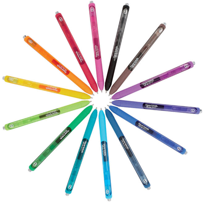 Gelschrijver Paper Mate Inkjoy medium zwart