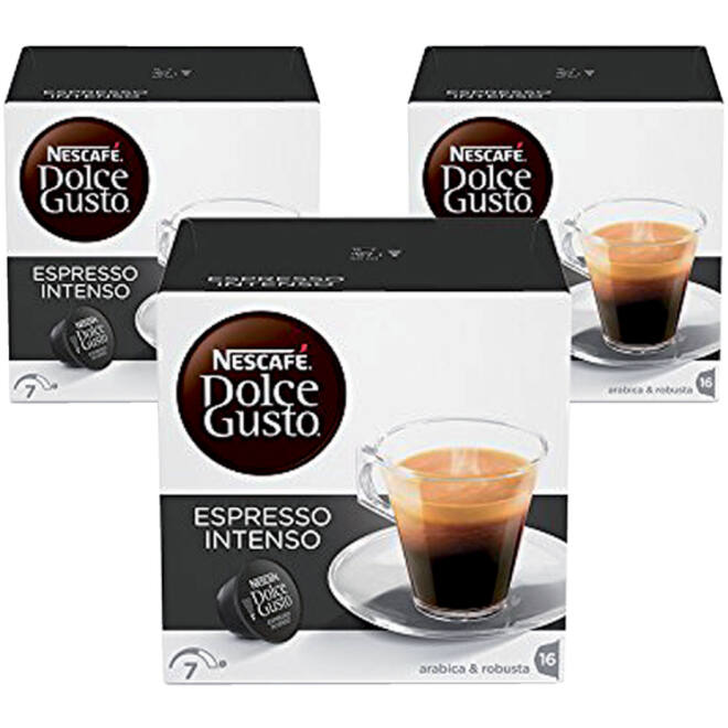 Koffiecups Dolce Gusto Espresso Intenso 16 stuks