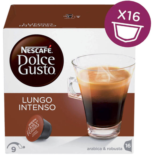 Koffiecups Dolce Gusto Lungo Intenso 16 stuks