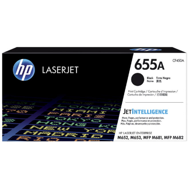 Tonercartridge HP CF450A 655A zwart