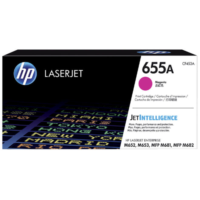 Tonercartridge HP CF453A 655A rood