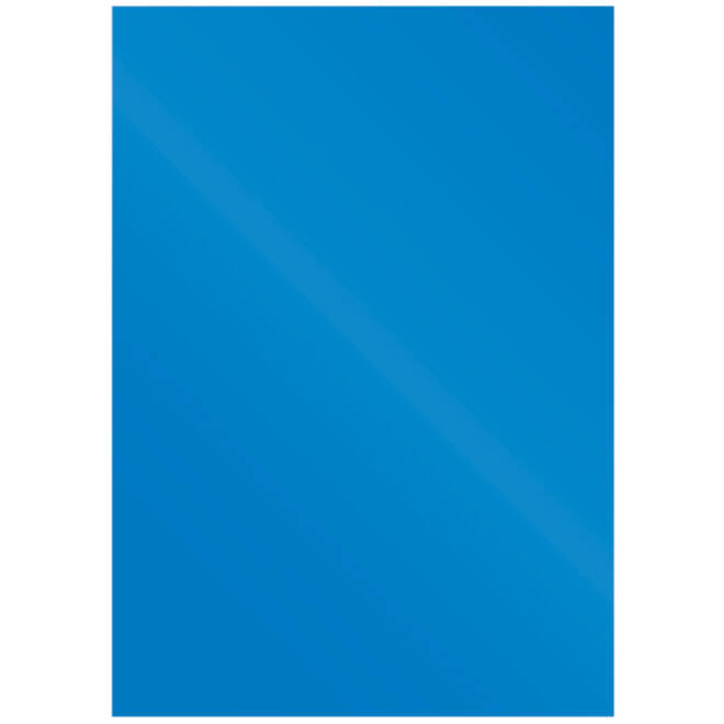 Voorblad Fellowes A4 Chromolux 250gr blauw 100stuks