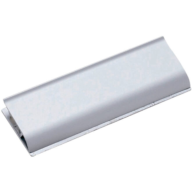 Klemlijst MAUL 11.3x4cm aluminium zelfklevend