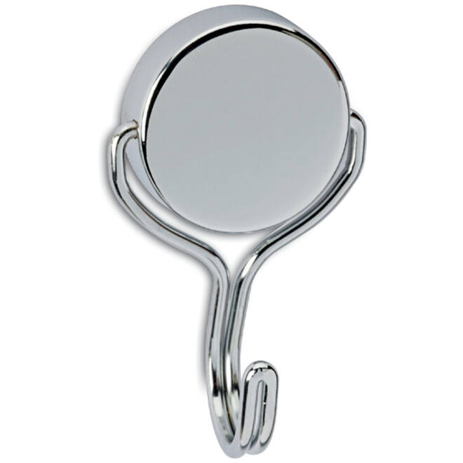 Magneet MAUL Neodymium met haak Ø38,5mm trekkracht 30kg chroom