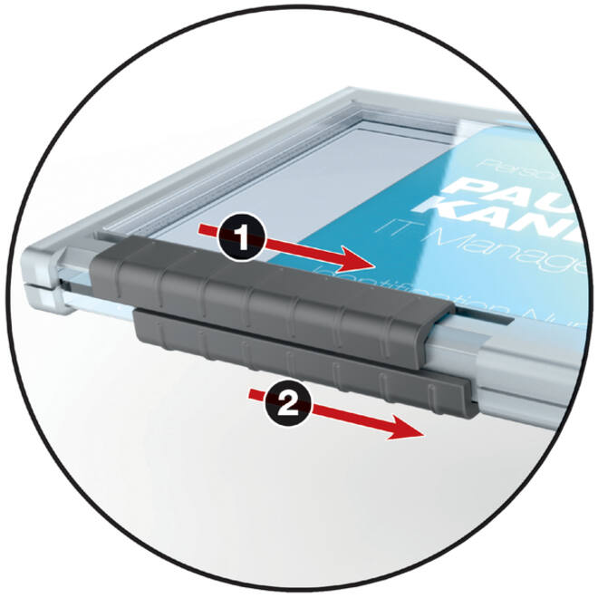 Badge Durable 8921 Pushbox duo