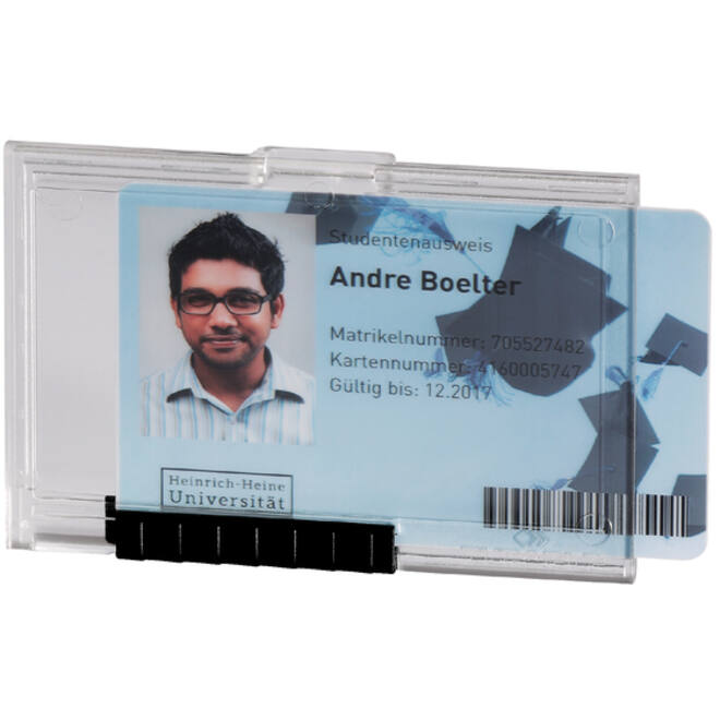 Badge Durable 8922 Pushbox mono