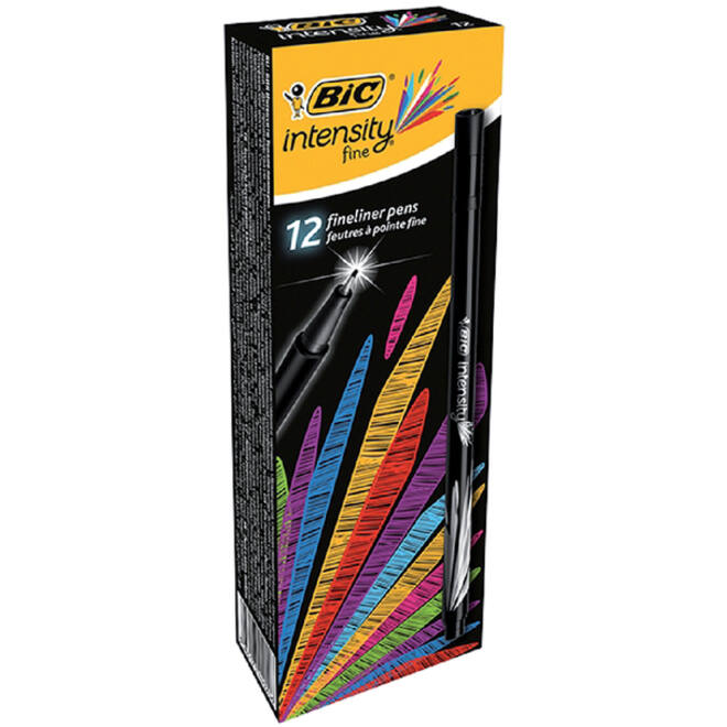 Fineliner Bic Intensity fijn zwart