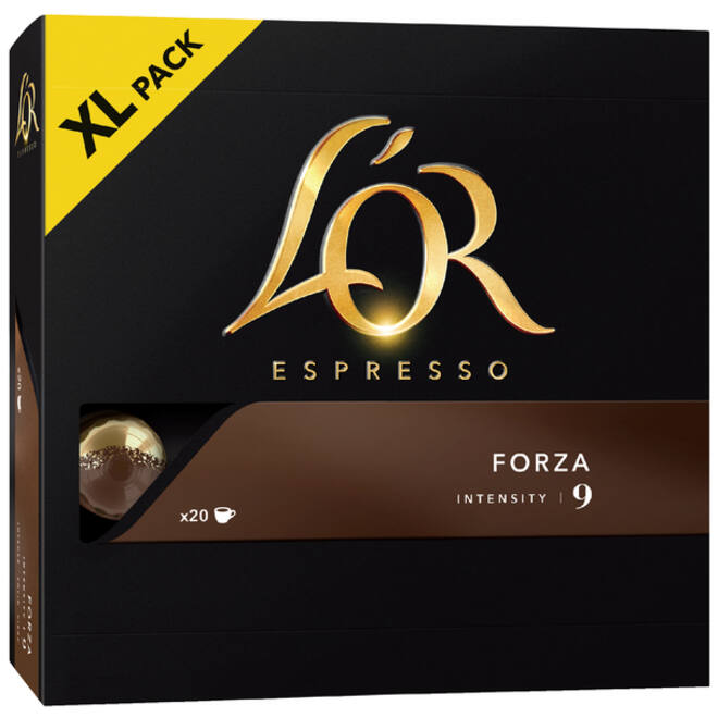 Koffiecups L'Or espresso Forza 20 stuks