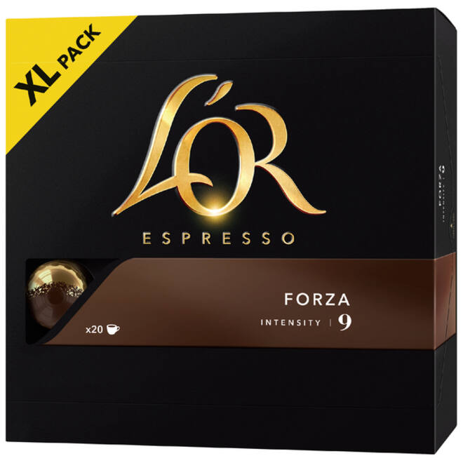 Koffiecups L'Or espresso Forza 20 stuks