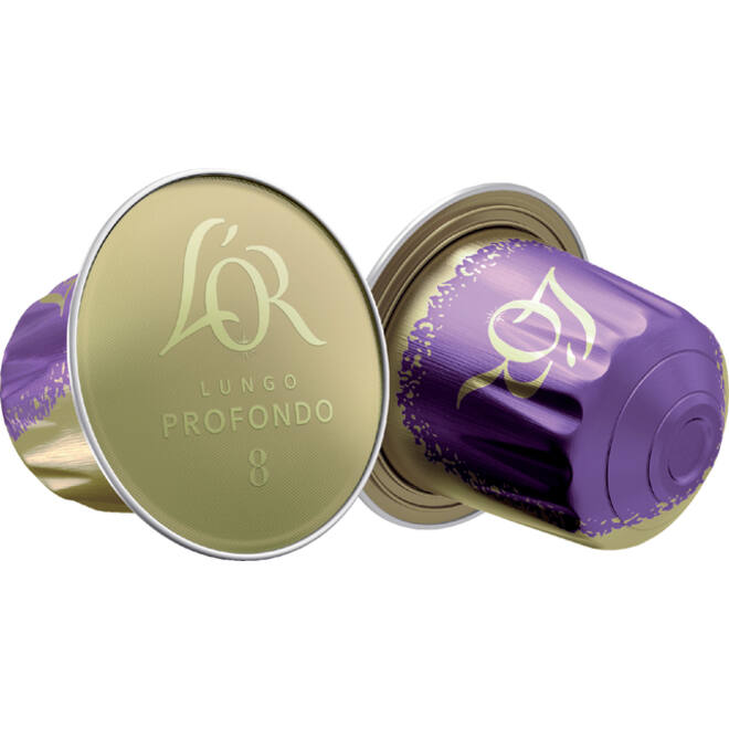 Koffiecups L'Or espresso Lungo Profondo 20 stuks