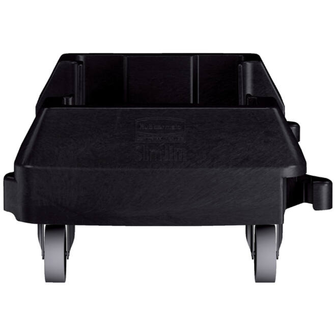Onderstel Rubbermaid Slim Jim zwart