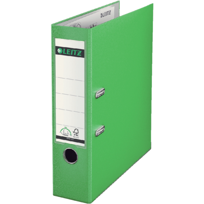 Ordner Leitz 1010 180° 80mm PP A4 lichtgroen