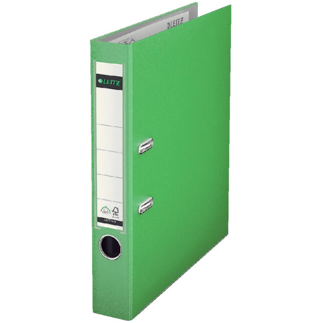 Ordner Leitz 1015 180° 52mm PP A4 lichtgroen
