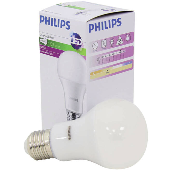 Ledlamp Philips CorePro LEDbulb E27 13,5W=100W 1520 Lumen