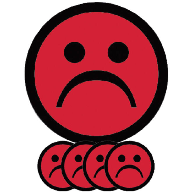 Magneet smiley 50mm emotie bedroefd rood
