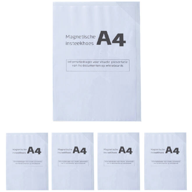 Insteektas magnetisch A4 5 stuks