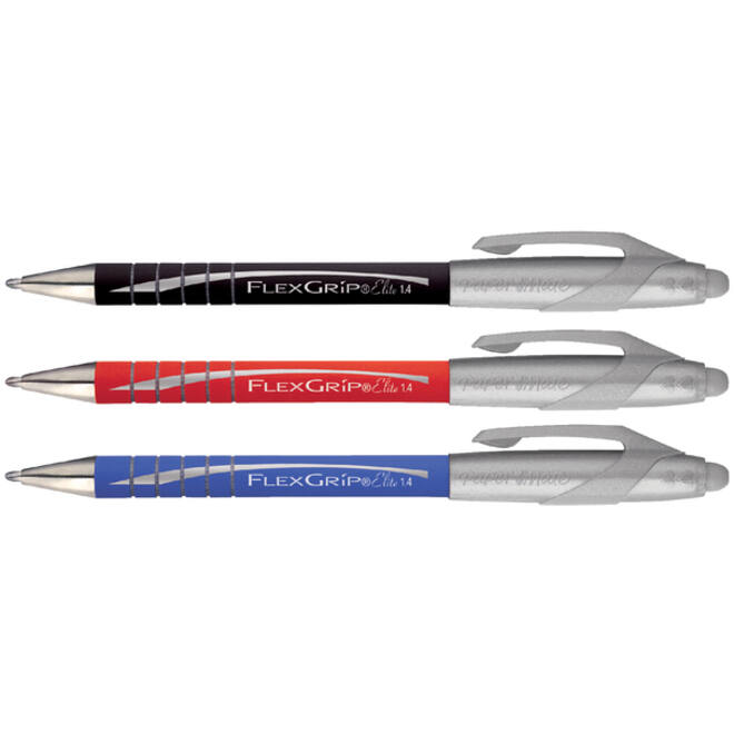 Balpen Paper Mate Flexgrip Elite breed rood