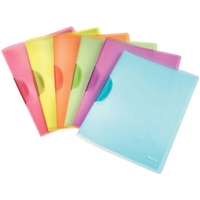Klemmap Leitz Colorclip A4 PP assorti